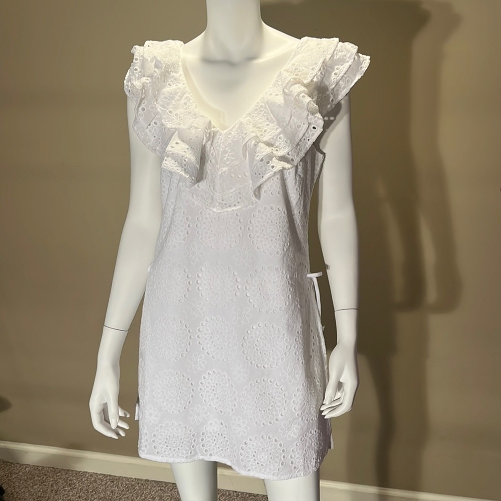 Lilly Pulitzer white eyelet romper